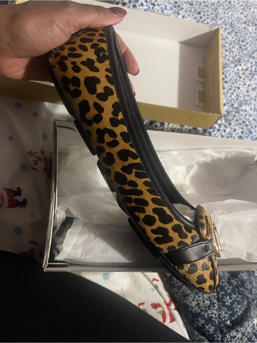 Michael Kors Fulton Moccasin - Deer Multi Cheetah Print - Picture 5 of 6